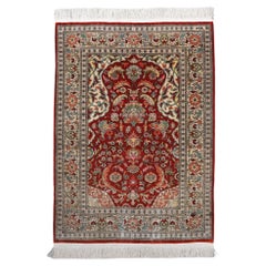 10 x 10 Quality Signed Hereke Silk Rug - Mid 20th Century