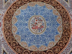 Tappeto rinascimentale Aubusson Savonnerie in stile europeo annodato a mano Djoharian Designs