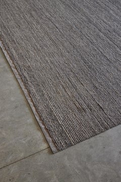 10' x 13' Natural Shag Rug Gazni Wool