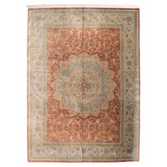 10 x 13 Persian Qum masterpiece – 100% silk