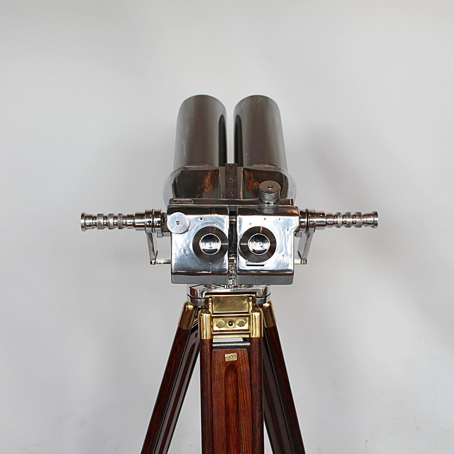 Art Deco 1940's 10 x 80 Binoculars