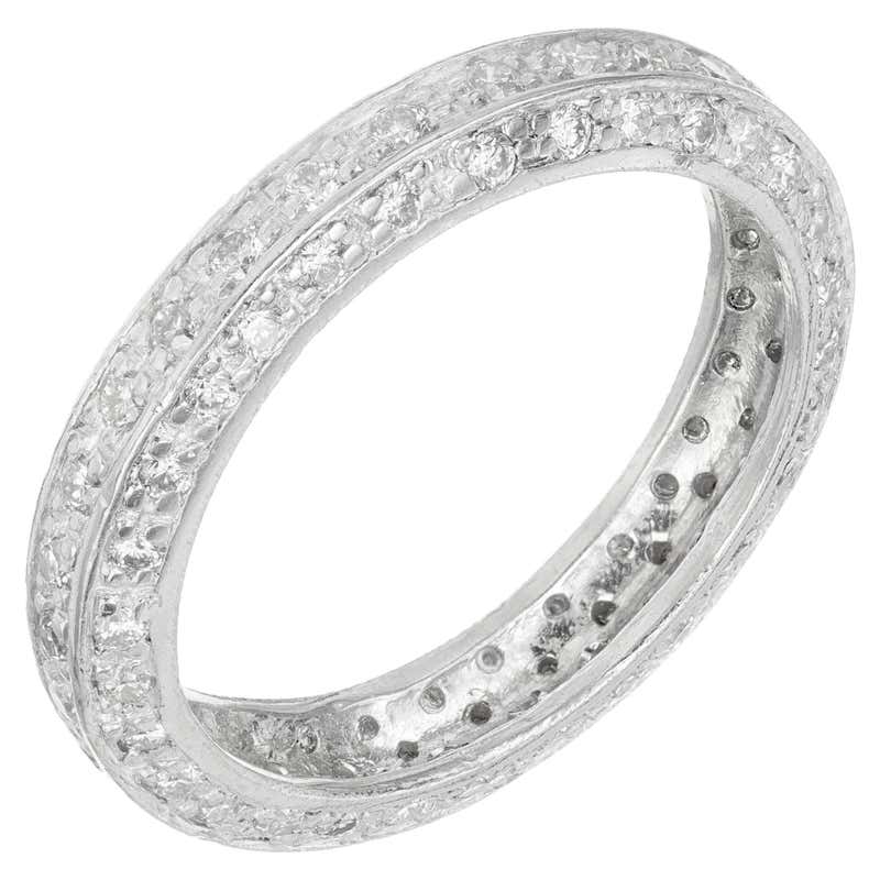 Cartier 5 row diamond ring Clearance