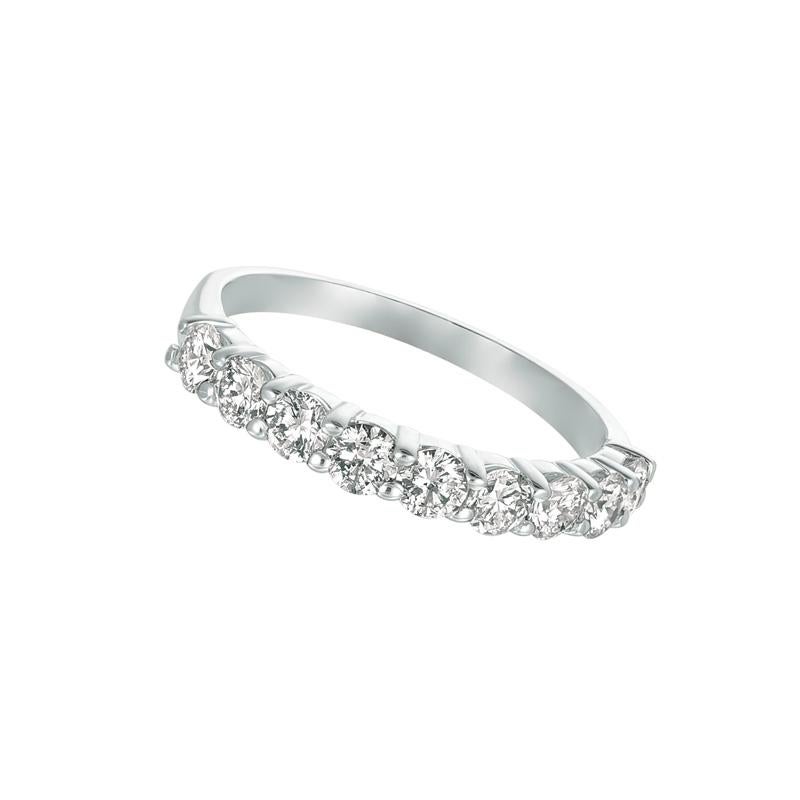 carat 9 stone diamond ring