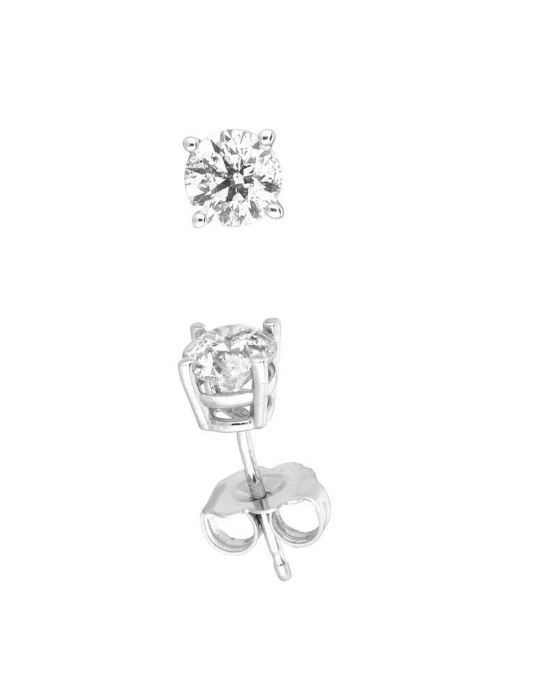 
1.00 Carat Natural Diamond Stud Earrings G SI 14K White Gold

    100% Natural, Not Enhanced in any way Round Cut Diamond Earrings
    1.00CT
    G-H 
    SI  
    14K White Gold  0.60 grams, 4 Prong style 
    3/16 inch in width
    2 diamonds  

