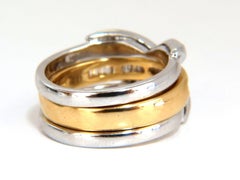 1.00 Carat Band and Insert Diamonds X Ring 14 Karat*