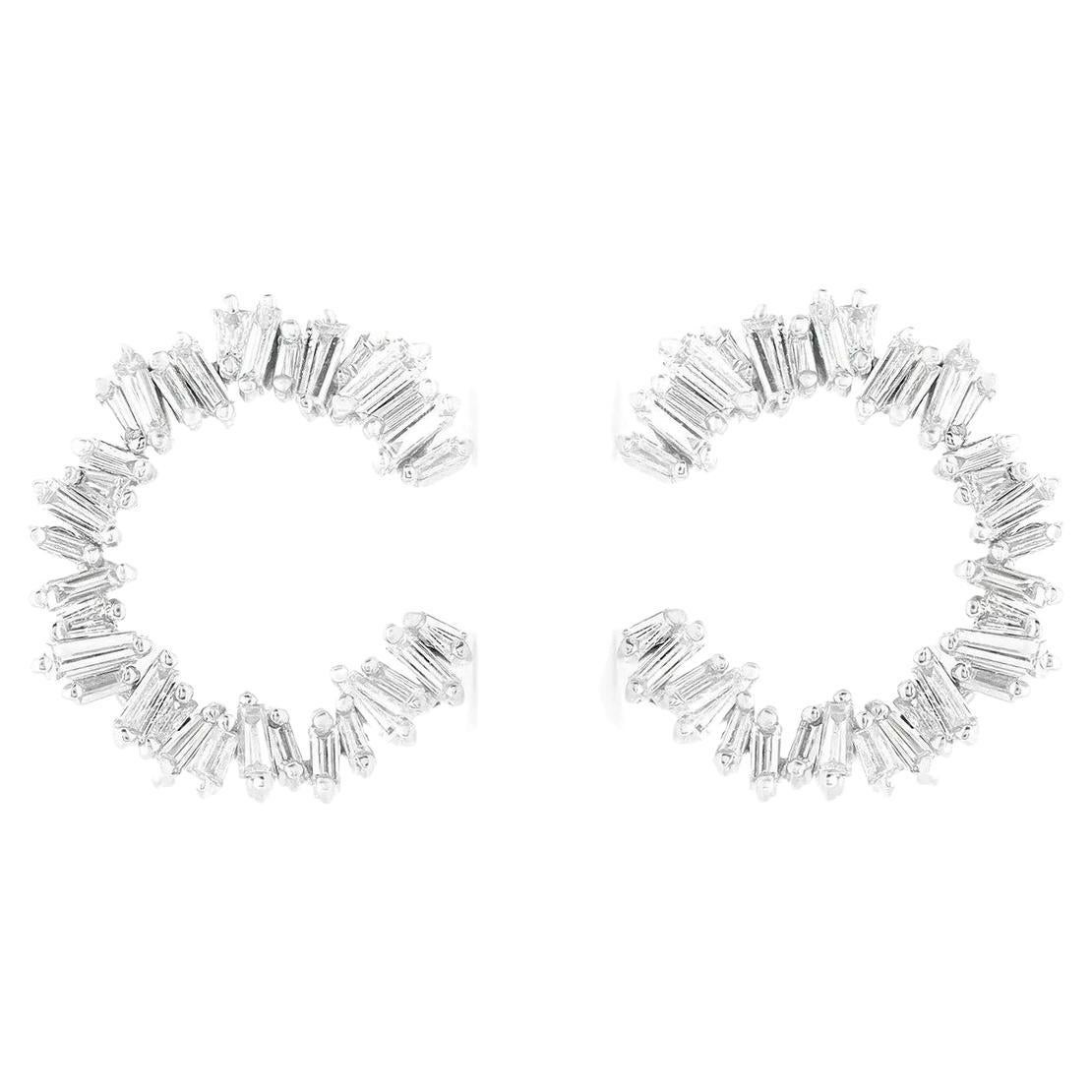 Statement Earrings in 18k by Oltremare Gioielli, Italian Fine Jewelry