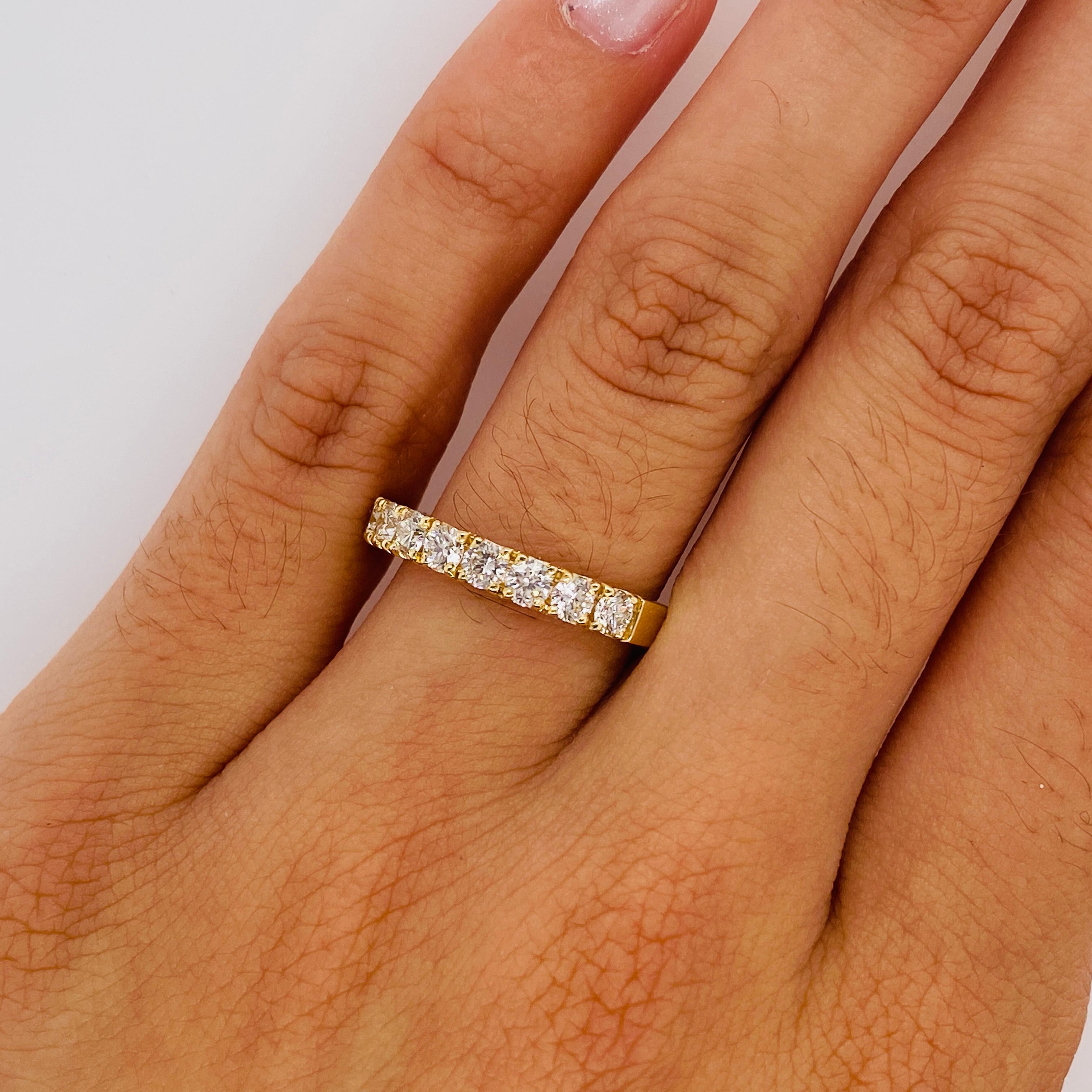 size of half carat diamond