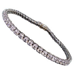 1.00 Carat Diamond Tennis Bracelet, Platinum, New and Unworn