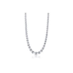 100-Carat Diamond Tennis Necklace Legacy Necklace 6 carat to 1 carat riveria
