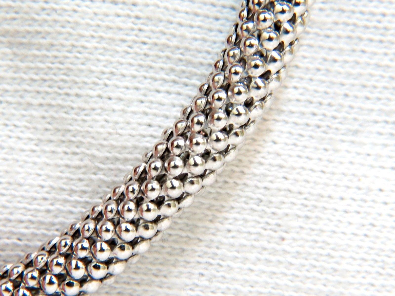 1,00 Carati Diamanti Slope Enhancer Diamante Slide Collana di perline 14 Carati in vendita 2