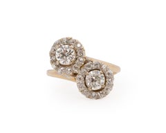 Antique 1.00 Carat Edwardian Diamond 14 Karat Yellow Gold Engagement Ring