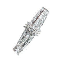 1.00 Carat Emerald Diamond Bracelet