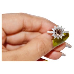 Anello con diamante Fancy Pink VS Clarity da 1,00 carati