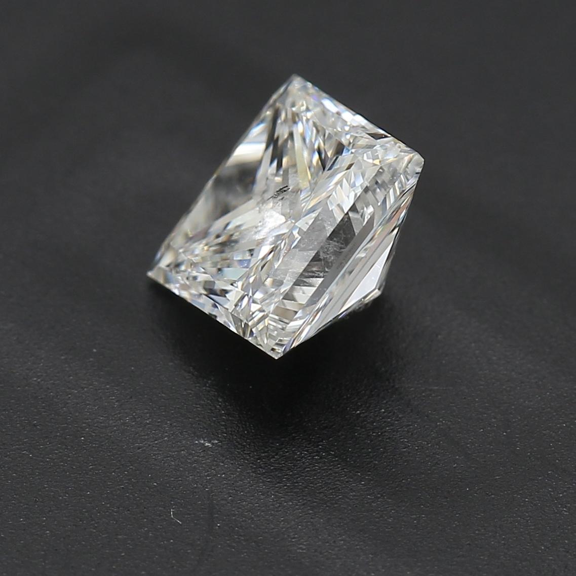 1,00 Karat Diamant im Prinzessinnenschliff SI1 Reinheit GIA zertifiziert (Carréschliff) im Angebot