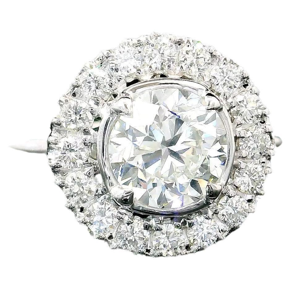  1.00 Carat H Colour Diamond Ring VS2 Clarity GIA Certified