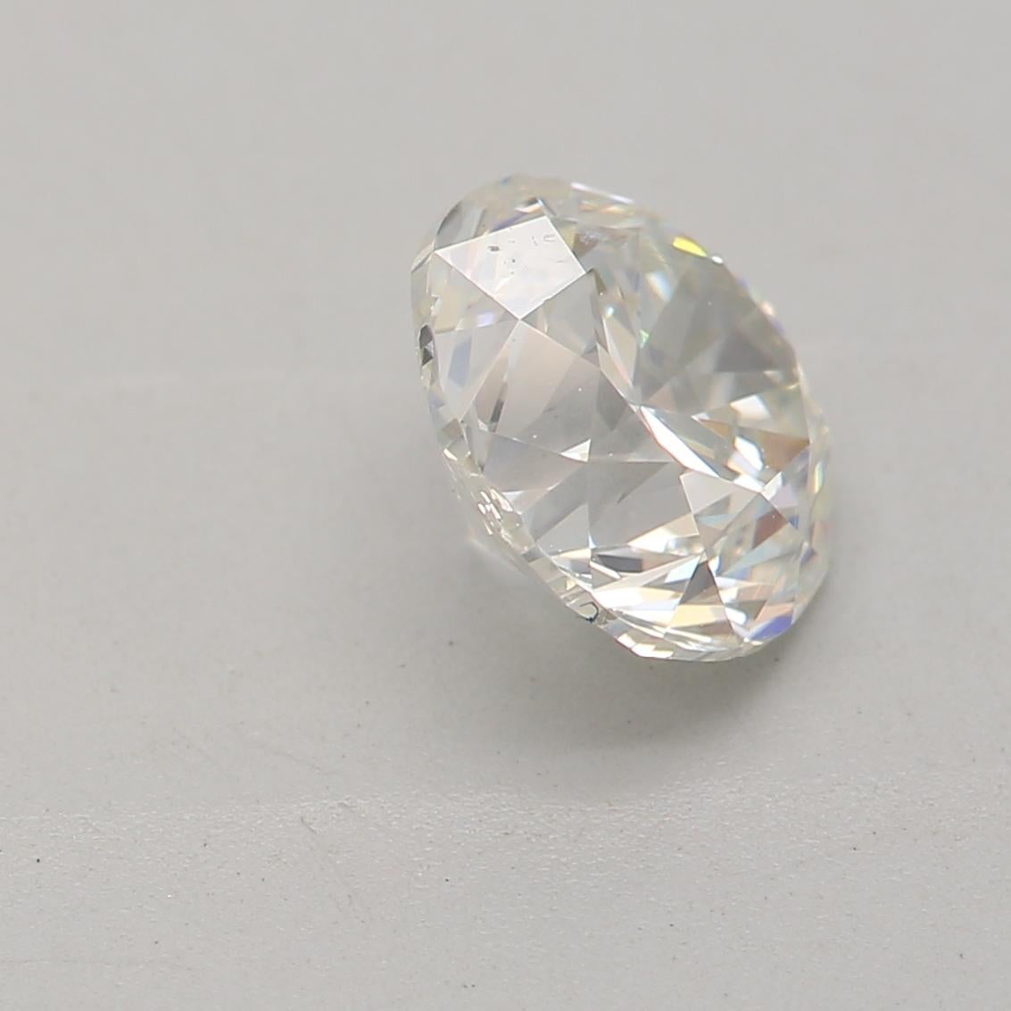 1.00 Carat Round Cut Diamond VS2 Clarity GIA Certified For Sale 1
