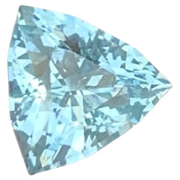 1.00 Carat Loose Deep Sea Blue Natural Aquamarine Gemstone "Ocean's Reflection
