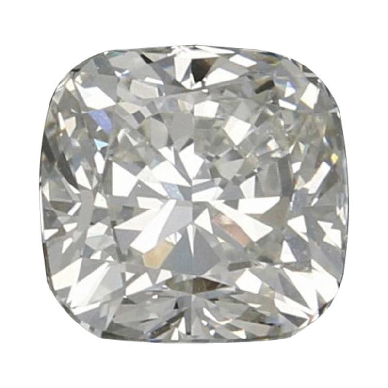 1.00 Carat Loose Diamond, Cushion Cut GIA Graded Solitaire VS2 I
