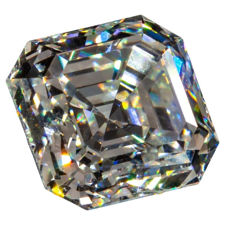 1.00 Carat Loose G / VS1 Asscher Cut Diamond GIA Certified For Sale at 1stDibs