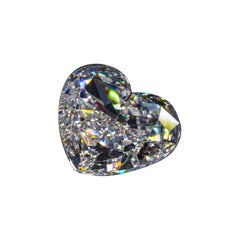1.00 Carat Loose G / VS2 Heart Shaped Diamond GIA Certified