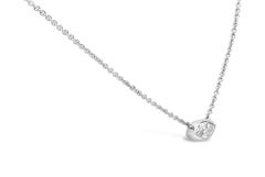 Roman Malakov 1.00 Carat Marquise Cut Diamond Solitaire Pendant Necklace