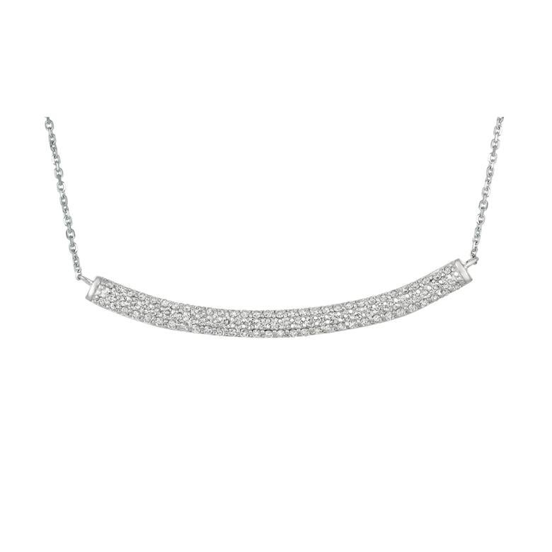 
1.00 Carat Natural Diamond Bar Necklace 14K Yellow Gold G SI 18 inches chain

    100% Natural Diamonds, Not Enhanced in any way Round Cut Diamond Necklace  
    1.00CT
    G-H 
    SI  
    14K Yellow Gold    Pave style , 3.6 grams 
    5/16 inch
