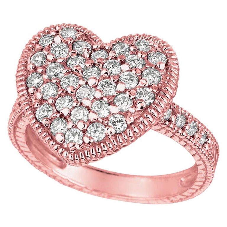 Кольцо с розовым сердечком. Кольцо с сердцем. Кольцо Dior с розовым бриллиантом. Бриллиантовое сердце.