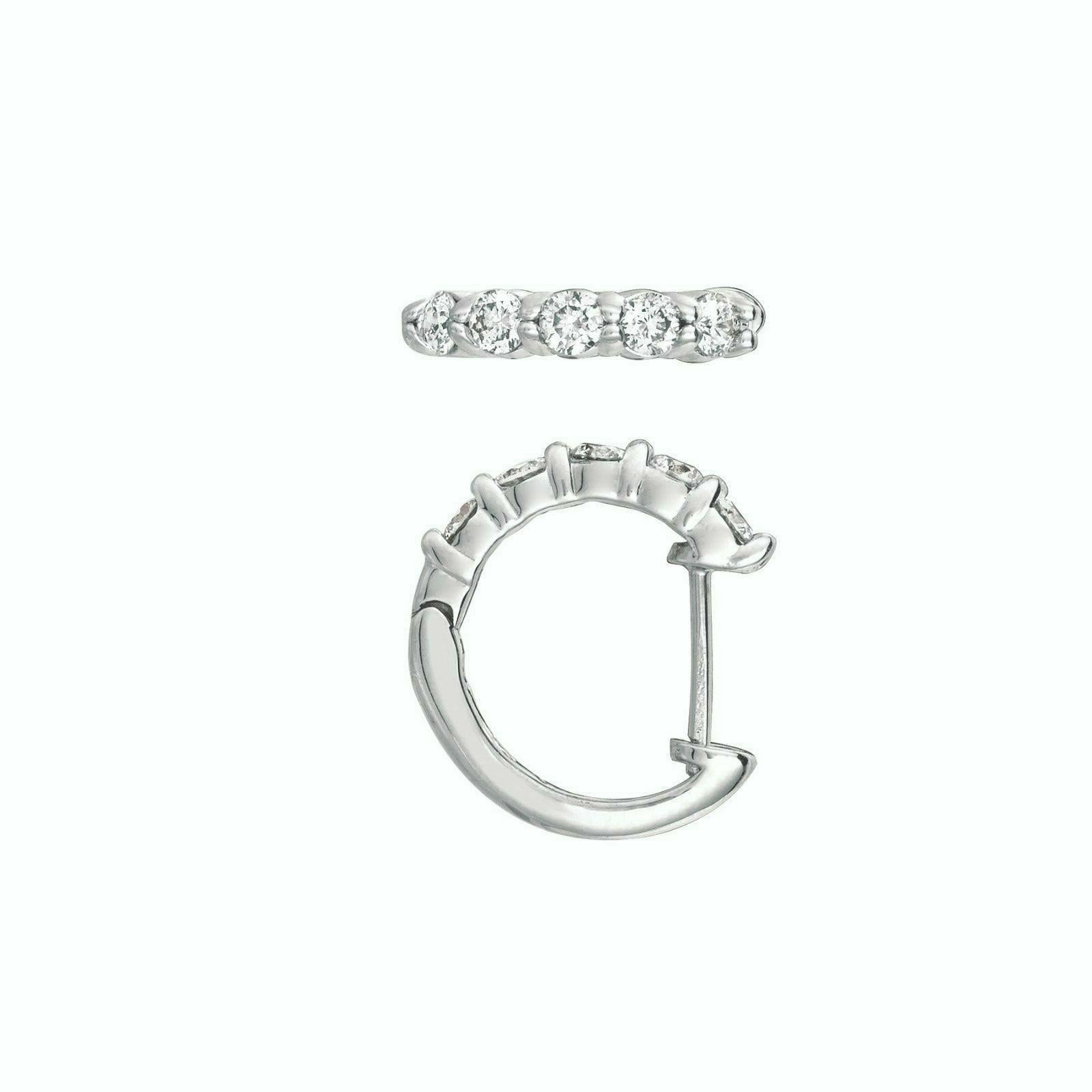 
1.00 Carat Natural Diamond Hoop Earrings G SI 14K White Gold

    100% Natural, Not Enhanced in any way Round Cut Diamond Earrings
    1.00CT
    G-H 
    SI  
    14K White Gold  3.7 grams, prong style 
    5/8 inches in length, 1/8 inches in