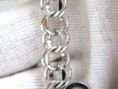 1.00 Carat Natural Fancy Color Diamonds Lock Charm Bracelet 18 Karat
