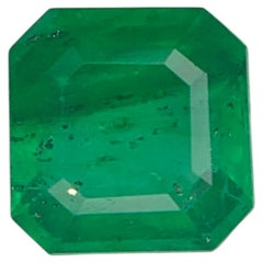 1.00 Carat Natural Loose Emerald Square Shape Gemstone