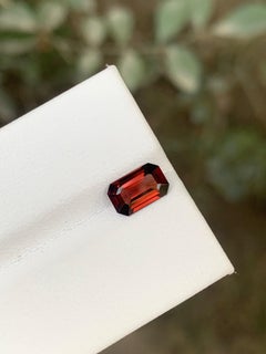 1.00 Carat Natural Loose Spinel Emerald Shape Gemstone From Tanzania