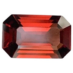 1.00 Carat Natural Loose Hessonite Garnet Gemstone From Afghanistan Mine