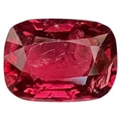 1,00 Quilate Piedra Espinela Roja Natural Suelta Talla Cojín Gema Birmana