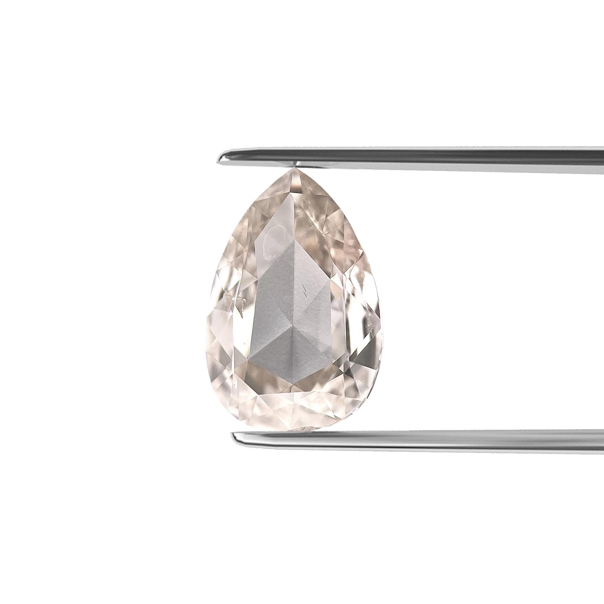 ITEM DESCRIPTION

ID #: NYC56382
Stone Shape: PEAR MODIFIED BRILLIANT
Diamond Weight: 1.00ct
Color: L, Faint Brown
Clarity: SI2
Cut:	Excellent
Measurements: 8.92 x 6.01 x 2.24 mm
Symmetry: Good
Polish: Very Good
Fluorescence: None
Certifying Lab: