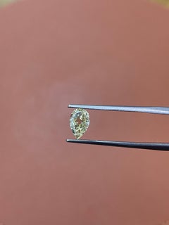 1.00 Carat Pear Brilliant Gia Certified X Color Si1 Clarity Diamond
