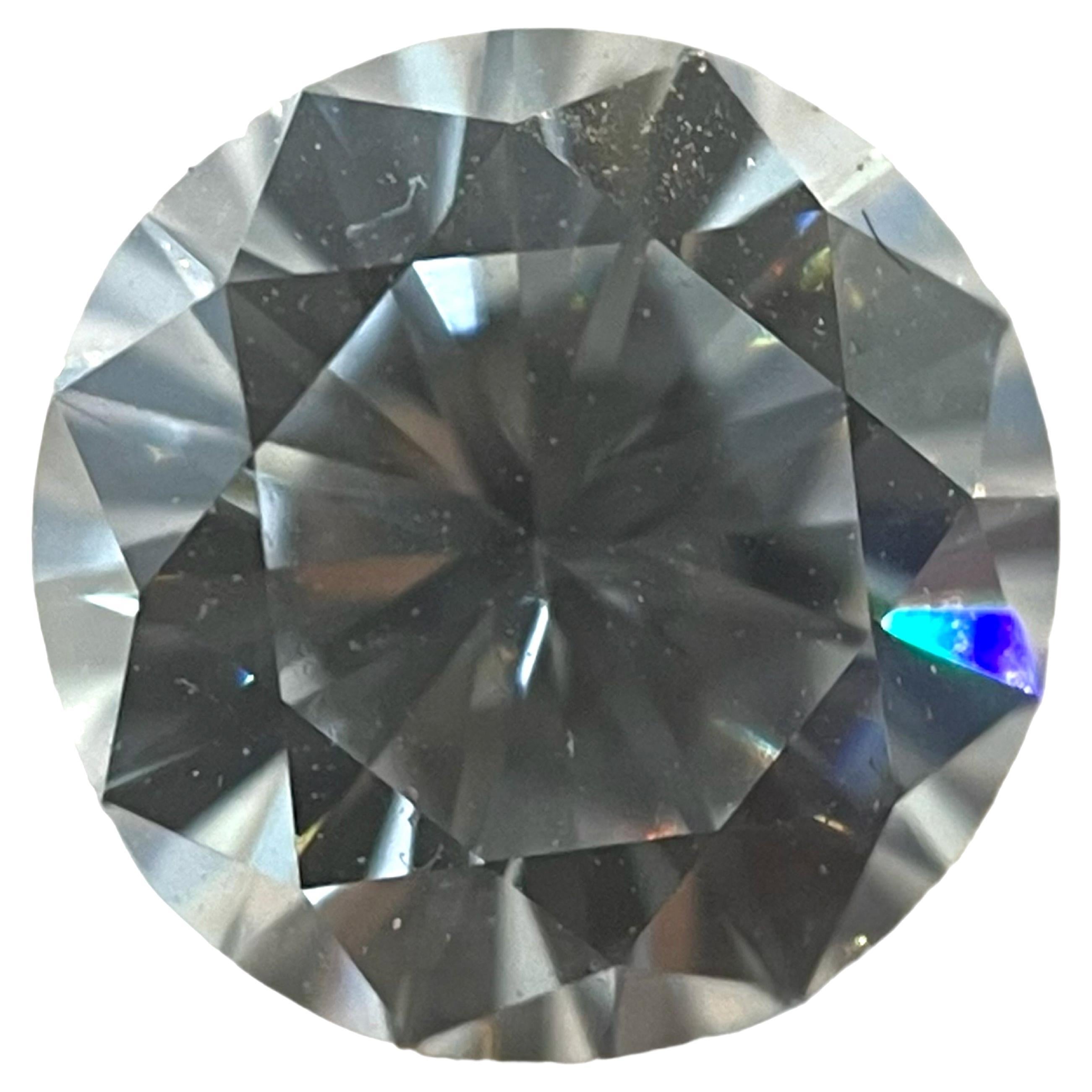 1.00 Carat Round Brilliant GIA Certified G Color Vvs2 Clarity Diamond For Sale