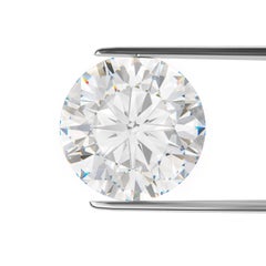 Diamante brillante redondo de 1,00 quilates, certificado por el GIA, color H, claridad Vs2