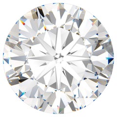 Diamant rond brillant de 1,00 carat certifié GIA de couleur H et de pureté Vs2