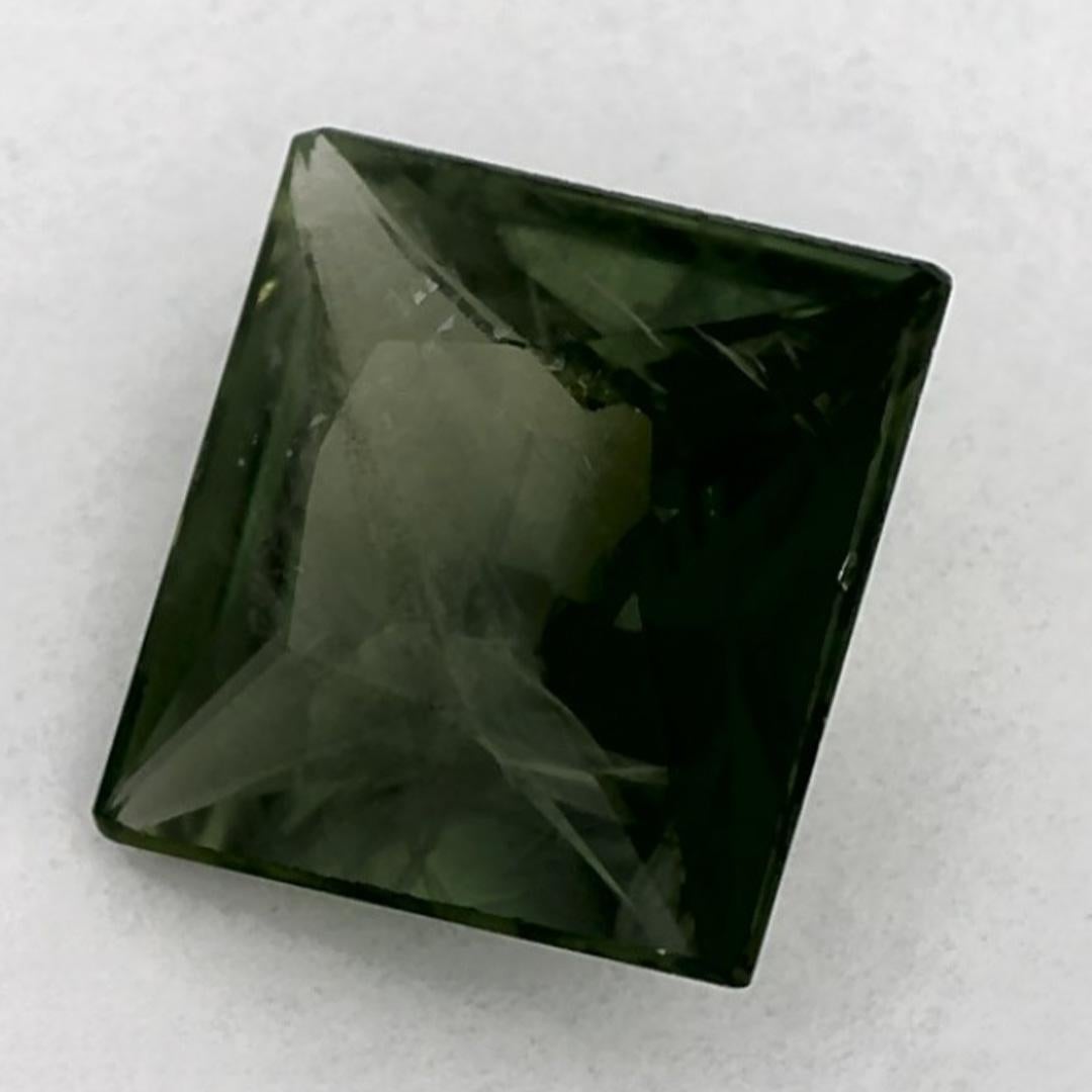 1.00 qt Zafiro Verde Princesa Gema Suelta Corte princesa en venta