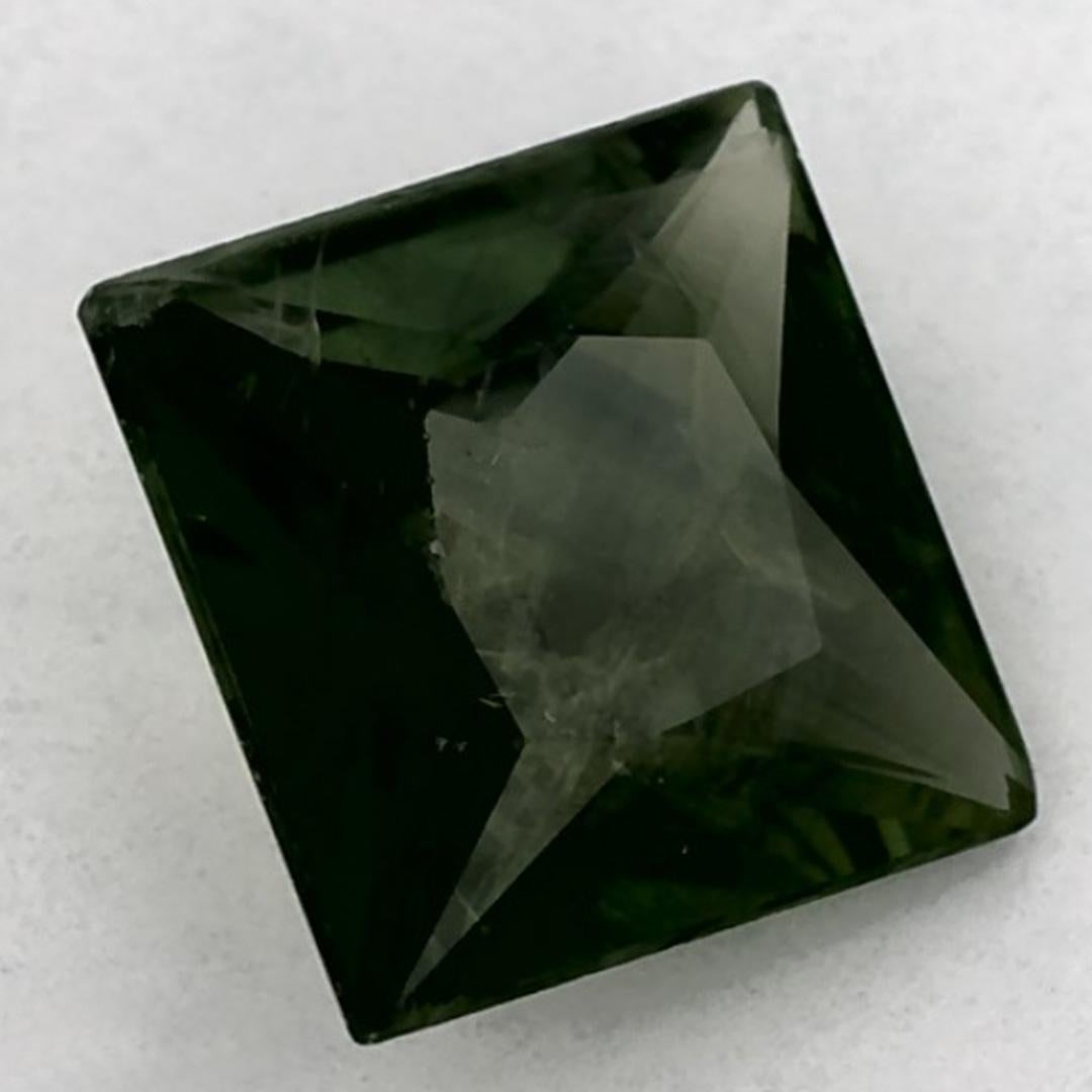 1.00 qt Zafiro Verde Princesa Gema Suelta en venta 2