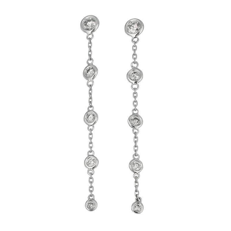 
1.00 Carat Natural Diamond Earrings G SI 14K White Gold

    100% Natural, Not Enhanced in any way Round Cut Diamond Earrings
    1.00CT
    G-H 
    SI  
    14K White Gold  1.60 grams, Bezel style 
    2 1/8 inch in height, 3/16 inch in width
   