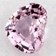 1.00 Ct Pink Sapphire Heart Loose Gemstone