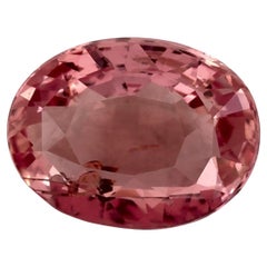 1.00 Ct Pink Sapphire Oval Loose Gemstone