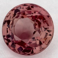 1.00 Ct Rubin Rund Lose Edelstein