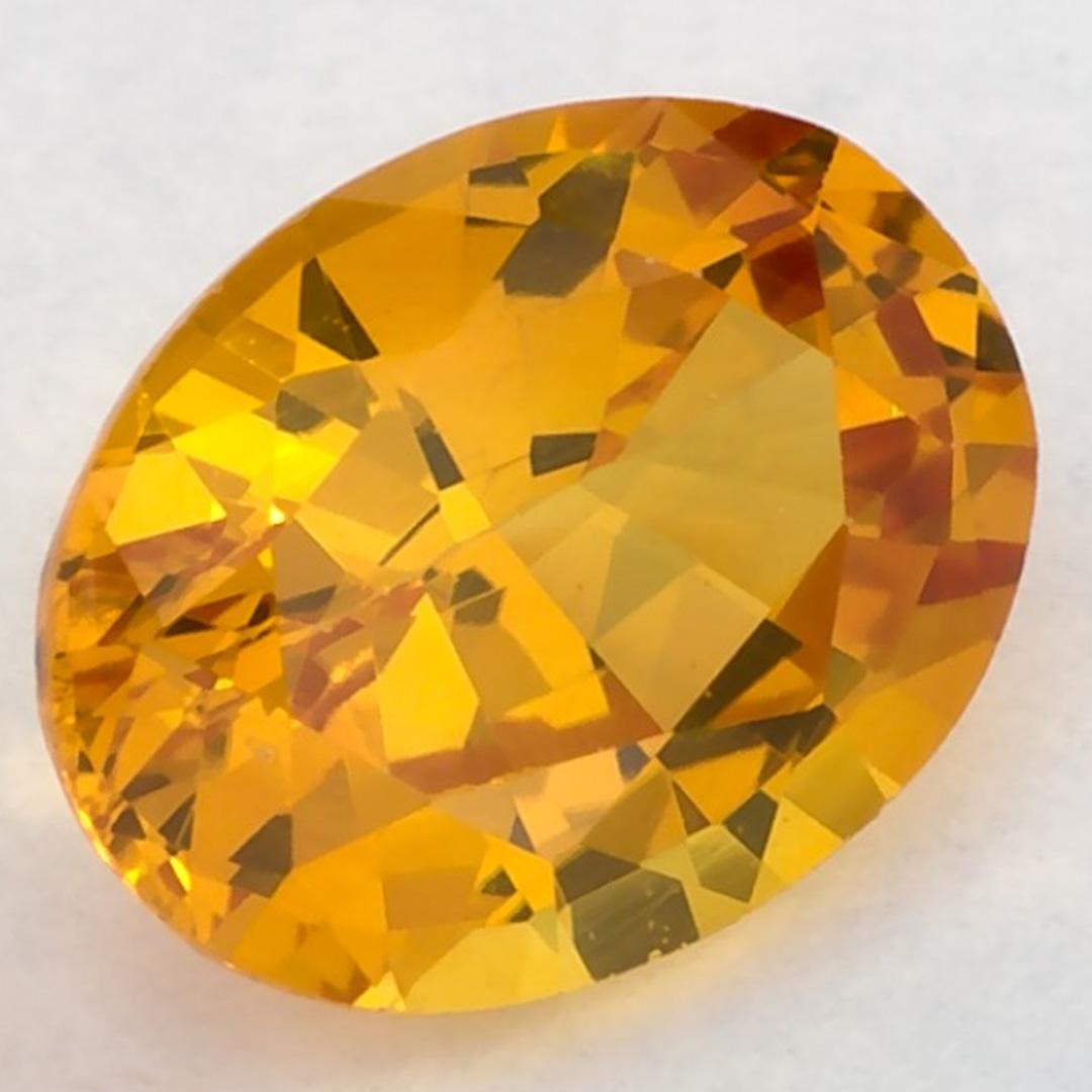 Questo zaffiro giallo naturale offre eleganza e raffinatezza. Con la sua ricca saturazione del colore e il taglio preciso, è il centro perfetto per un anello di fidanzamento o un design di gioielli di lusso.

Questo zaffiro proviene dallo Sri Lanka