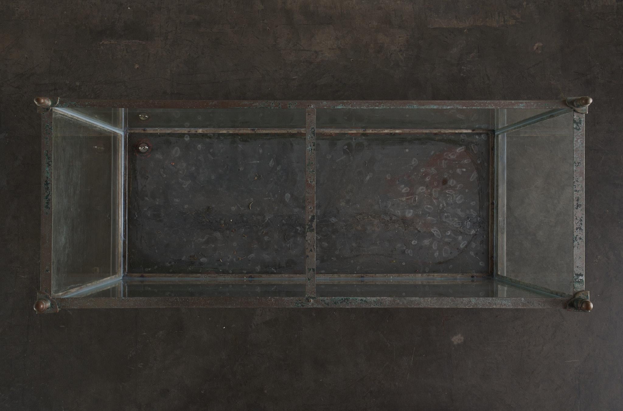 100 Gallon Slate Bottom Aquarium, c1910 In Good Condition In Los Angeles, CA