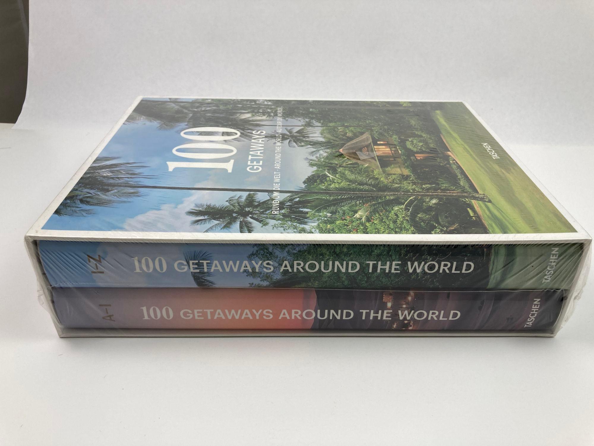 100 Getaways Around the World von Margit J. Mayer TASCHEN, Hardcover 2014 im Zustand „Gut“ im Angebot in North Hollywood, CA