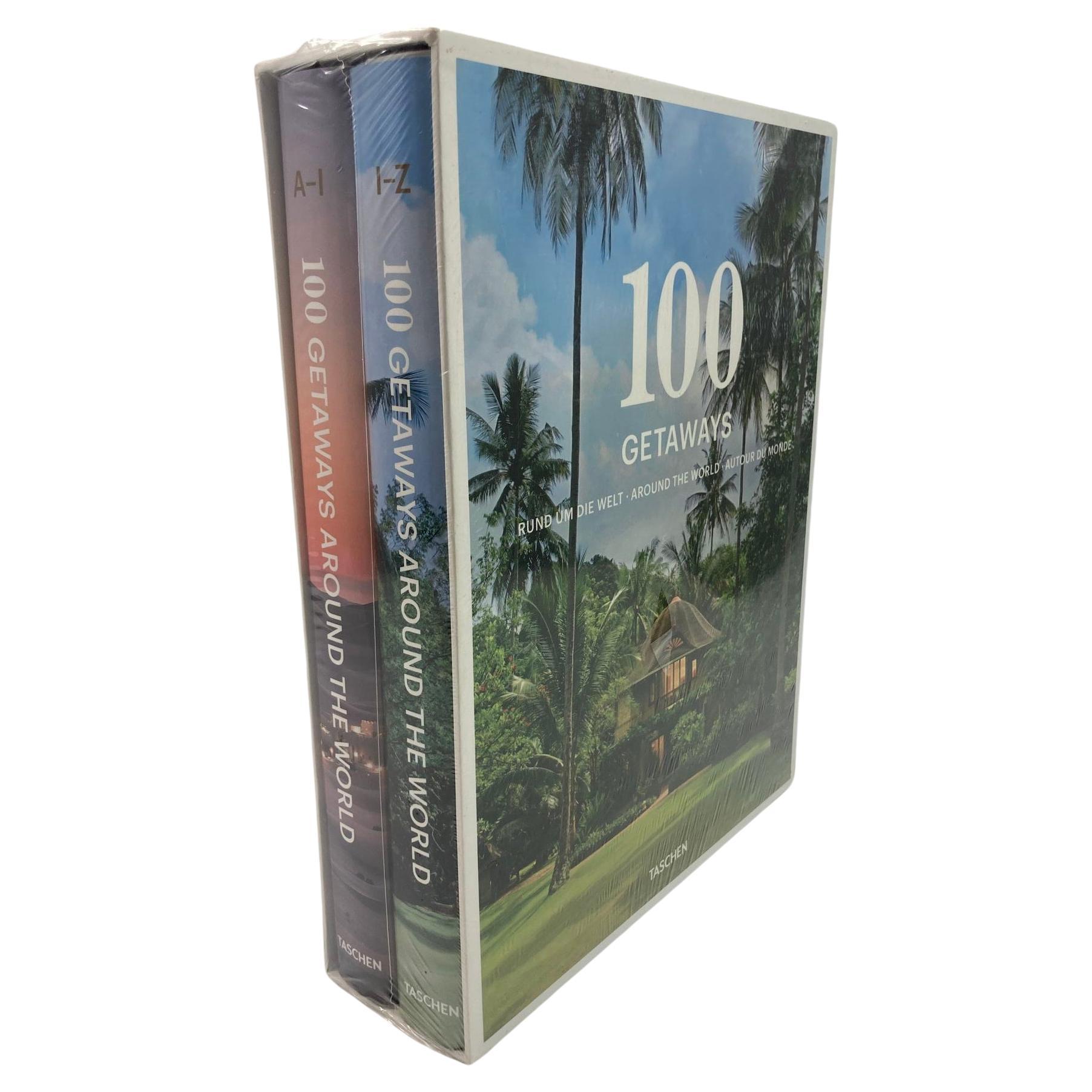 100 Getaways Around the World de Margit J. Mayer TASCHEN couverture rigide 2014 en vente