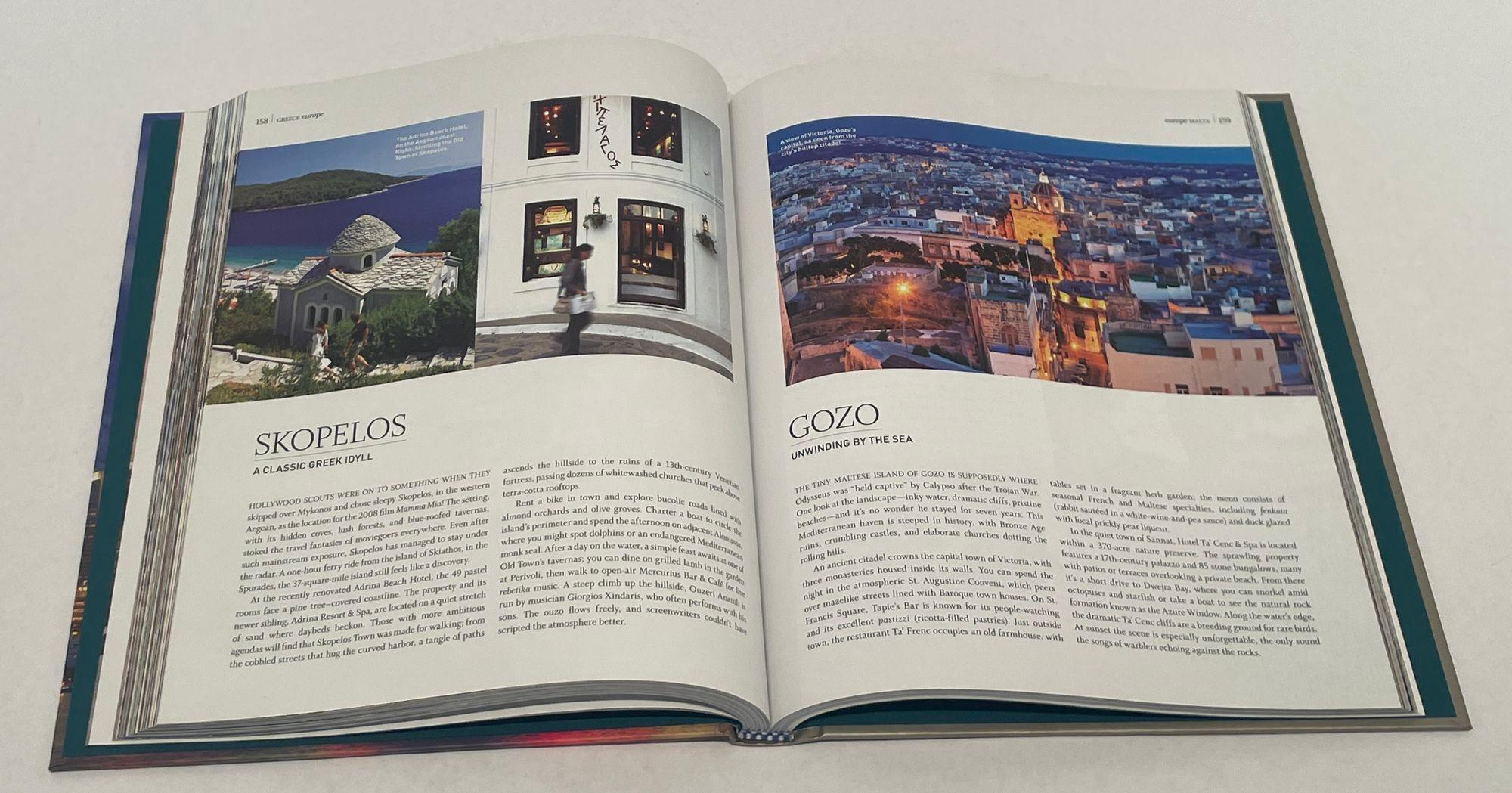 100 Greatest Trips by Travel and Leisure Hardcover Book For Sale 1
