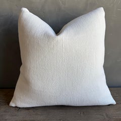 Oreiller 100% Hempe avec garniture en duvet en Oyster White
